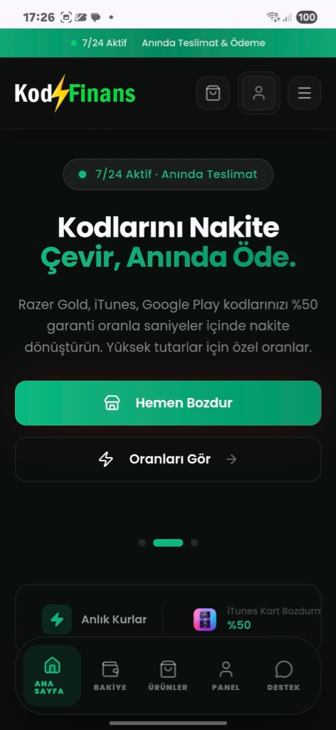 Epin PRO Mobil Görünüm